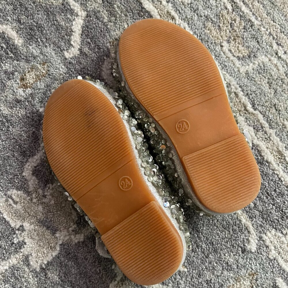 Sequin Toddler girl shoes - Picture 2 of 2